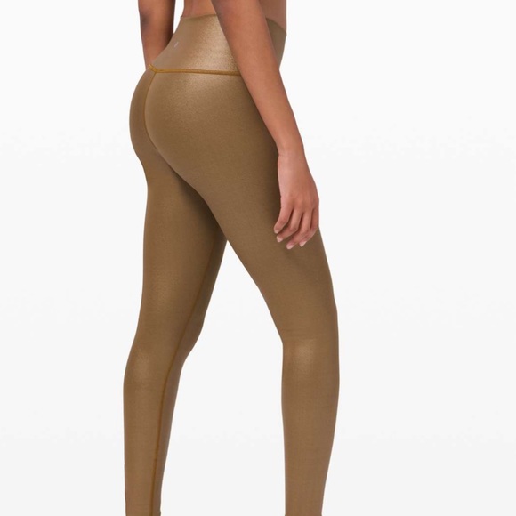 ๐ Lululemon Wunder Under High-Rise Tight in Matte Copper Foil - Picture 2 of 12